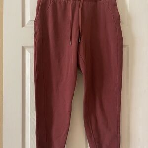 lululemon athletica scuba Maroon Joggers